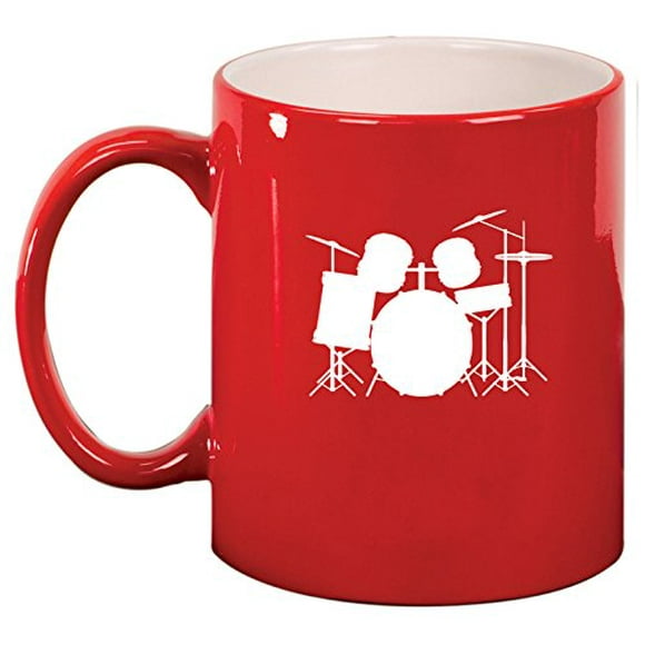 3dRose mug_38199_3Red Drums On Music Notes Magic Transforming Mug 11 oz Multicolor 3dRose mug_38199_3Red Drums On Music Notes Magic Transforming Mug 11 oz Multicolor